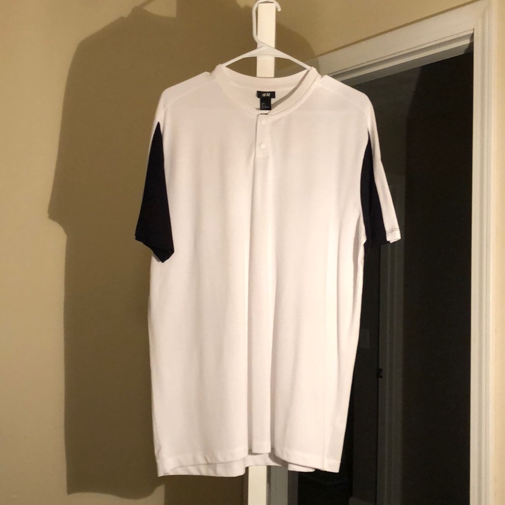 H&M button up sport polo
